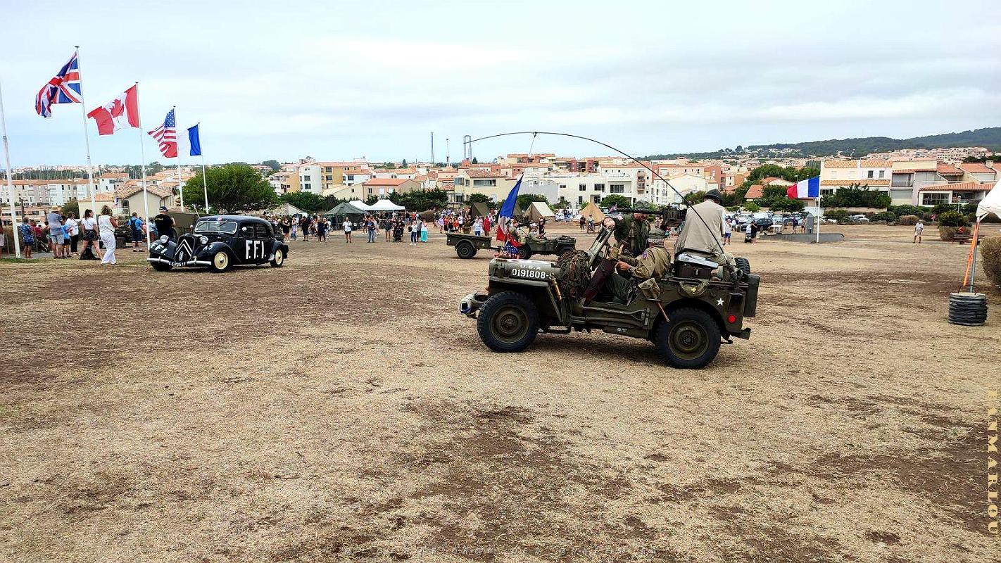 2 Cap Agde - 15 Aout 2023 -  Commemoration Debarquement de Provence  (22).jpg